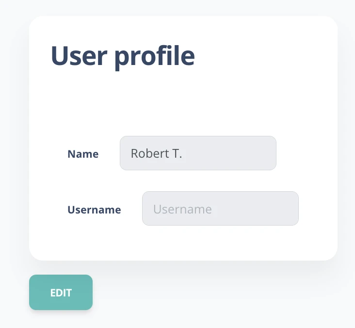 User profile