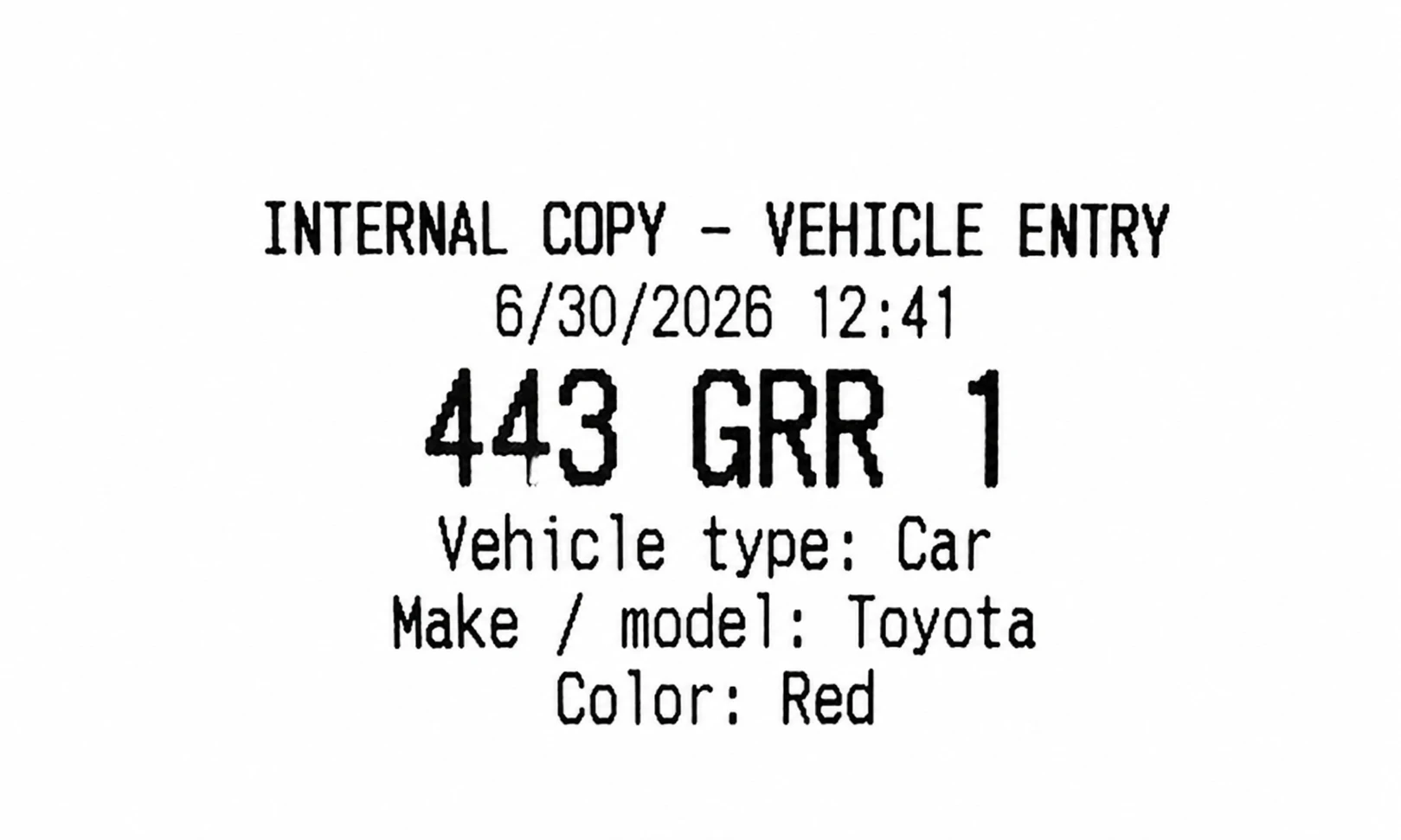 Internal copy with extra information