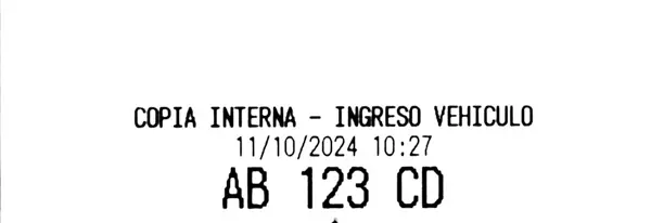 Copia del Ticket de ingreso