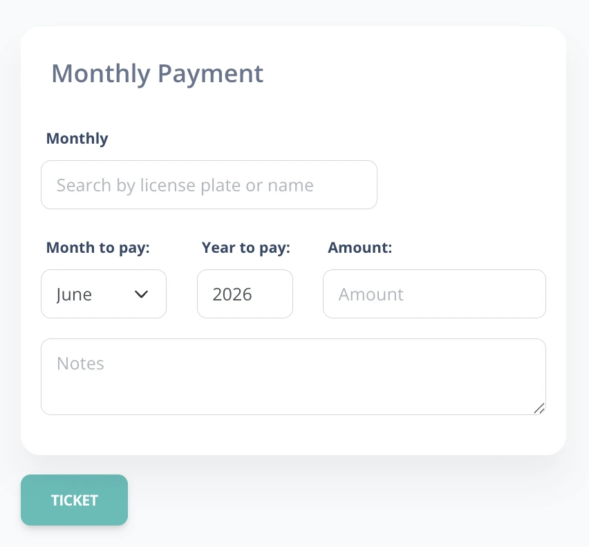 Monthly charges