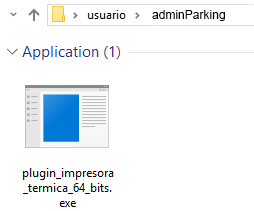 Ubicación del ejecutable para iniciar con Windows