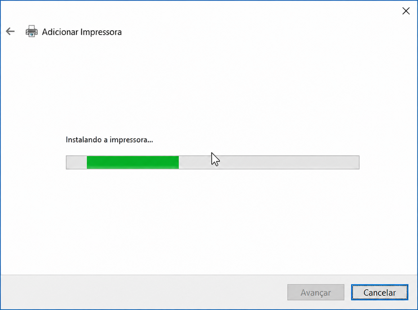 Instalando impressora