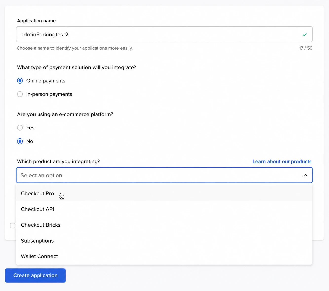 Mercado Pago integration